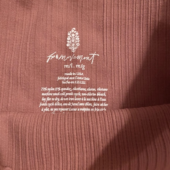 Free People Movement High-Rise Good Karma 7/8 Leggings - Picture 14 of 16